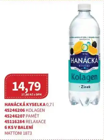 Kubík potraviny Hanácká kyselka nabídka