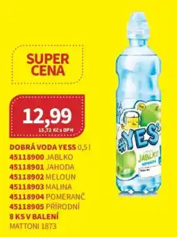 Kubík potraviny Dobrá voda Yess nabídka