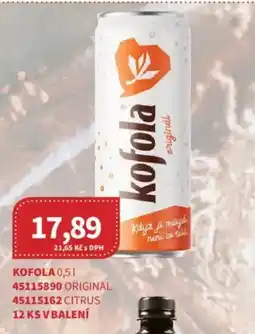 Kubík potraviny Kofola nabídka