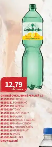 Kubík potraviny Ondrášovka jemně perlivá nabídka