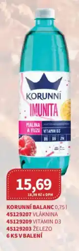 Kubík potraviny Korunní balanc nabídka