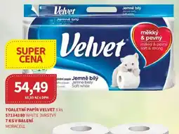 Kubík potraviny Toaletní papír Velvet nabídka