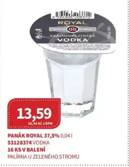 Kubík potraviny Panák Royal nabídka