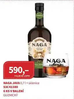 Kubík potraviny Naga java nabídka