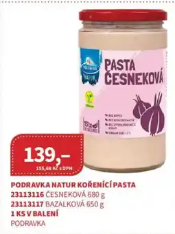 Kubík potraviny Podravka natur kořenící pasta nabídka