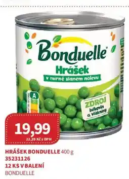 Kubík potraviny Hrášek Bonduelle nabídka