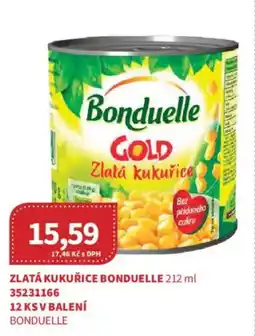 Kubík potraviny Zlatá kukuřice Bonduelle nabídka