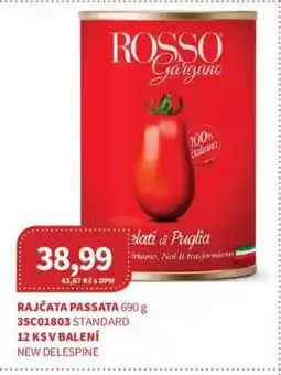 Kubík potraviny Rajčata passata nabídka