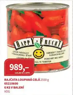 Kubík potraviny Rajčata loupaná celá nabídka