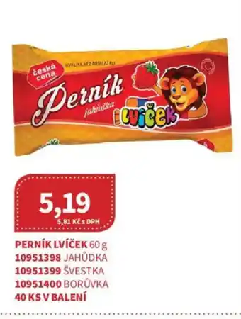 Kubík potraviny Perník lvíček nabídka