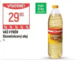 Globus VÁŠ VÝBĚR Slunečnicový olej nabídka