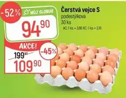 Globus Čerstvá vejce S nabídka