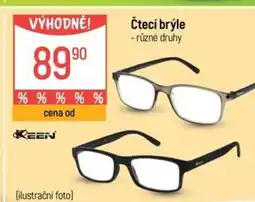 Globus Čtecí brýle nabídka