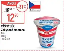 Globus VÁŠ VÝBĚR Zakysaná smetana nabídka