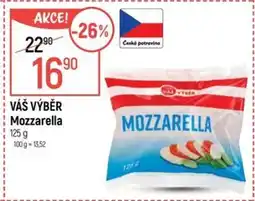 Globus VÁŠ VÝBĚR Mozzarella nabídka