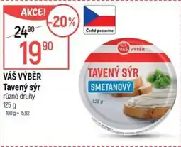 Globus VÁŠ VÝBĚR Tavený sýr nabídka