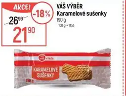 Globus VÁŠ VÝBĚR Karamelové sušenky nabídka