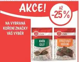 Globus Na vybraná koření značky Váš výběr nabídka