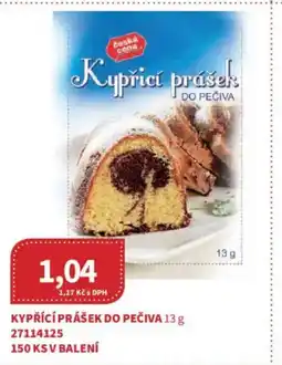 Kubík potraviny Kypřící prášek do pečiva nabídka