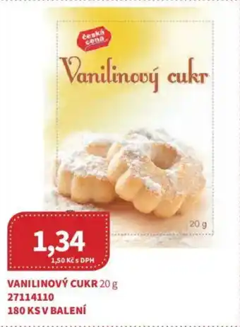 Kubík potraviny Vanilinový cukr nabídka