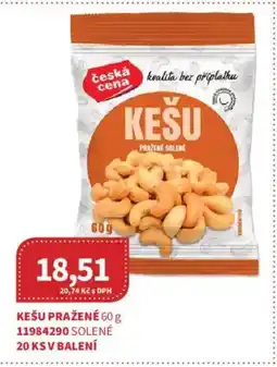 Kubík potraviny Kešu pražené nabídka