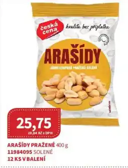 Kubík potraviny Arašídy pražené nabídka