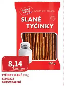 Kubík potraviny Tyčinky slané nabídka