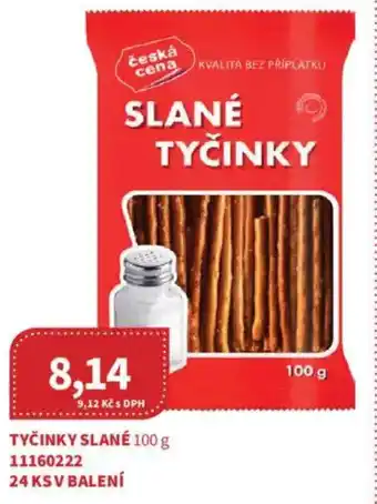 Kubík potraviny Tyčinky slané nabídka