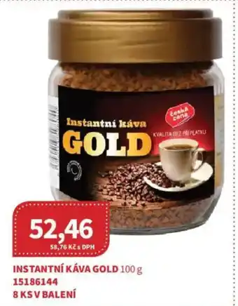 Kubík potraviny Instantní káva gold nabídka