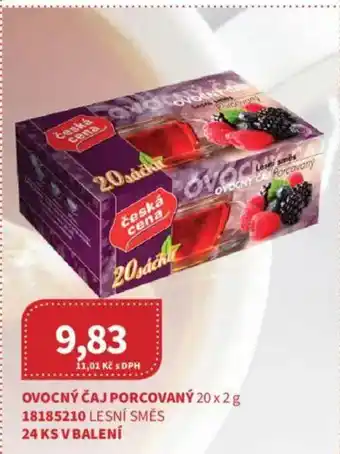 Kubík potraviny Ovocný čaj porcovaný nabídka