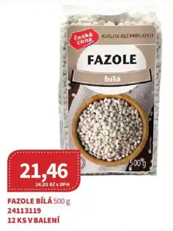 Kubík potraviny Fazole bílá nabídka