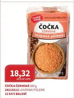 Kubík potraviny Čočka červená nabídka