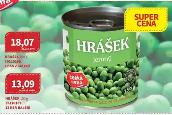 Kubík potraviny Hrášek nabídka