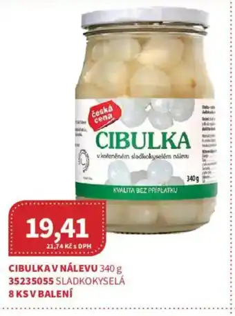 Kubík potraviny Cibulka v nálevu nabídka