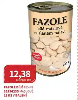 Kubík potraviny Fazole bílé nabídka