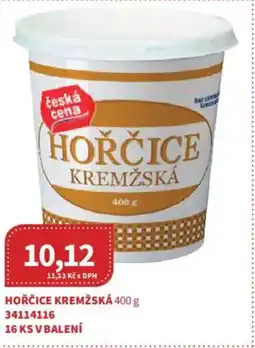 Kubík potraviny Hořčice kremžská nabídka
