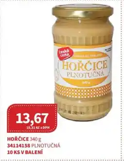Kubík potraviny Hořčice plnotučná nabídka