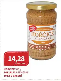 Kubík potraviny Hořčice kremžská nabídka