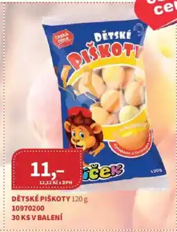 Kubík potraviny Dětské piškoty nabídka