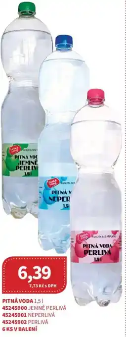 Kubík potraviny Pitná voda nabídka
