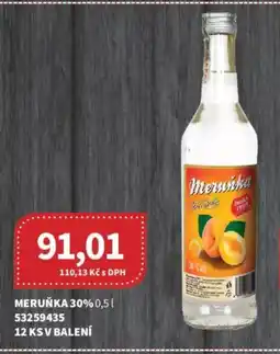 Kubík potraviny Meruňka 30% nabídka