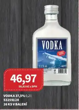 Kubík potraviny Vodka 37,5% nabídka