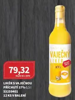Kubík potraviny Likér s vaječnou příchutí 17% nabídka