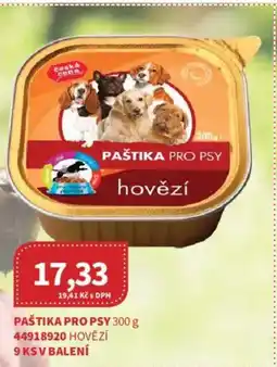 Kubík potraviny Paštika pro psy nabídka
