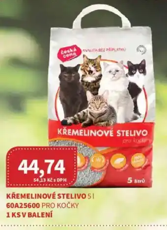Kubík potraviny Křemelinové stelivo nabídka