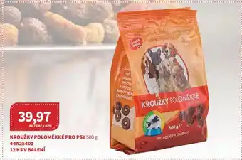 Kubík potraviny Kroužky poloměkké pro psy nabídka