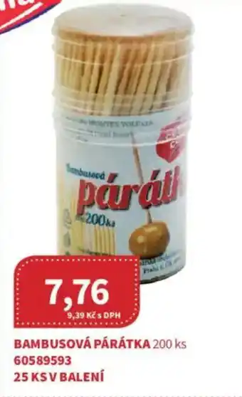 Kubík potraviny Bambusová párátka nabídka
