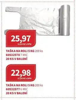 Kubík potraviny Taška na roli nabídka