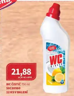 Kubík potraviny Wc čistič nabídka