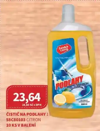 Kubík potraviny Čistič na podlahy nabídka